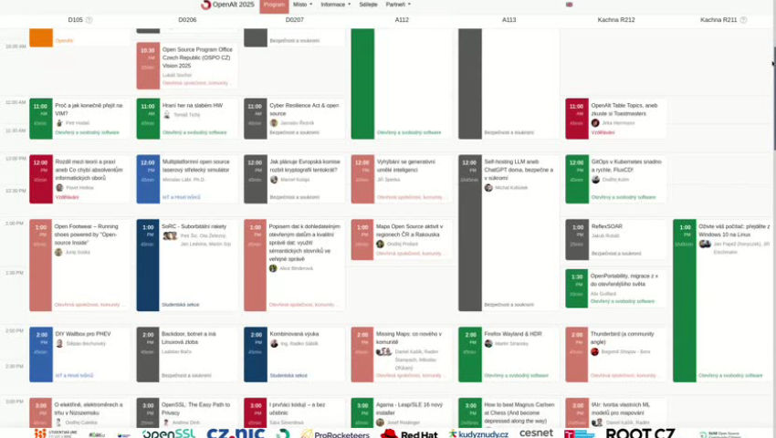 Update #5: vylepšený compose editor, OpenALT a náš první workshop